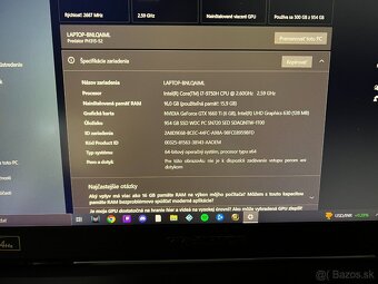 Predám Notebook Acer Predator Helios 300 - 8
