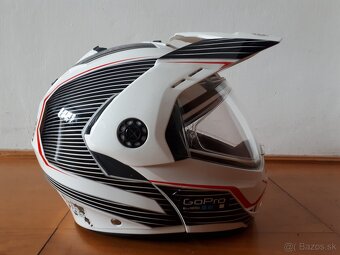 Vyklápacia prilba Caberg Tourmax, veľkosť M - 8