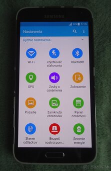 Predám SAMSUNG SM-G900F GALAXY S5 komplet - 8