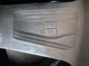 5x108 r18 ET38 x 7,5J elektróny FORD, VOLVO - 8