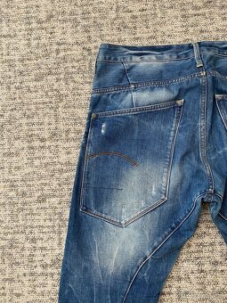 panske dzinsy, rifle g-star raw Type-c 3D velkost W34 L30 - 8
