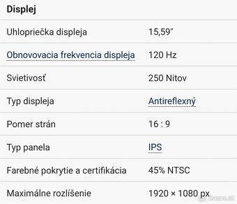 Herný notebook Lenovo IdeaPad Gaming 3 15IAH7 - 8
