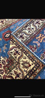 Ručne vyrobený perzký koberec Kazak Gul - 8