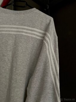 Sivá pánska mikina Adidas vo veľkosti XL - 8