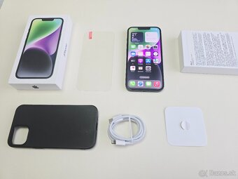 APPLE iPhone 14 128GB Midnight,KAPACITA BATÉRIE 100% - 8