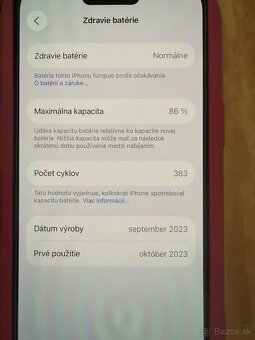 iPhone 15 128 GB ružový - 8