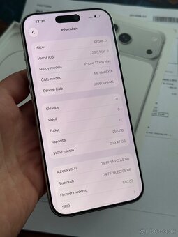 iPhone 17 Pro Max 256gb 2r zaruka planeo - 8