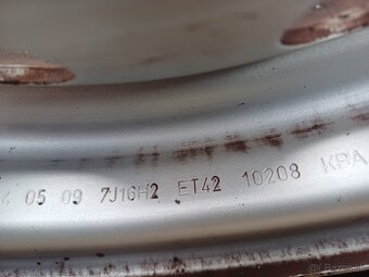 Plech.disky Fiat/Peugeot/Citroen/Toyota-7Jx16-ET-42-5x108 - 8
