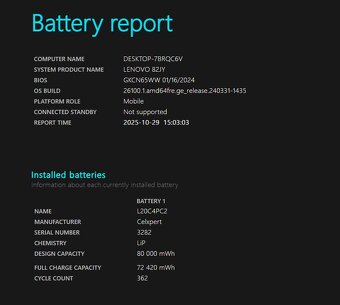 Lenovo Legion 17" Ryz 7/ RTX 3070 8GB/ 16GB RAM/ 1,5T - 8