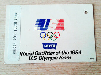 Vintage 1984 Los Angeles U.S. Olympic Team / Levis - 8