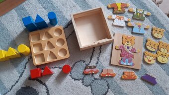 Set multifunkčných drevených hračiek - 8