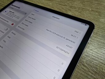 Obrovsky Ipad pro 12.9 palcovy s M2 procesorom na sim kartu - 8