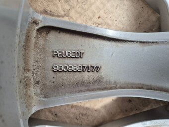 5x108 r17 ET42 x 7J elektróny originál PEUGOT, CITROEN - 8