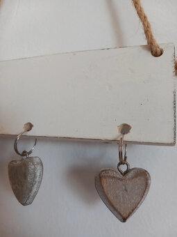 Vintage závesná dekorácia 23x13,5x5 cm - 8