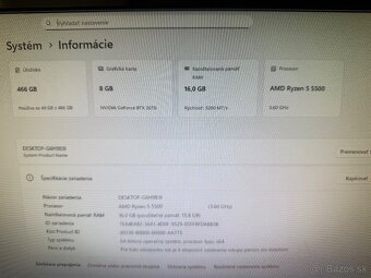 🎮 Herný PC - Ryzen 5 - RTX 2070 8GB 🎮 - 8