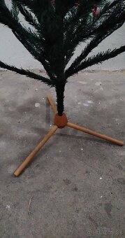 Umelý, socialistický, retro vianočný stromček, strom - 8