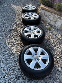 5x112 17 Audi originál zimné pneu Continental Winter šport - 8