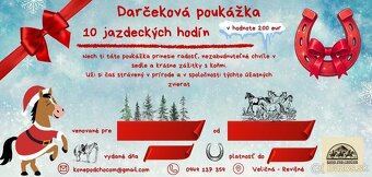Darčekové poukážky - 8