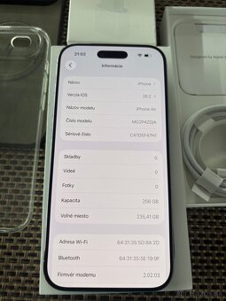 IPhone Air 256GB Sky Blue - 8