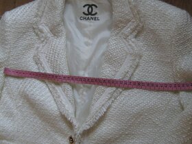 Štruktúrovaný kabátik sako Chanel - 8
