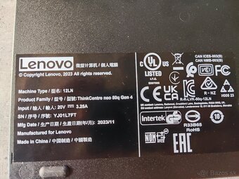 Nový - LENOVO ThinkCentre neo 50q Gen4 - 8