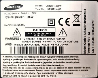 LCD LED Televizor Samsung s drziakom na stenu - 8