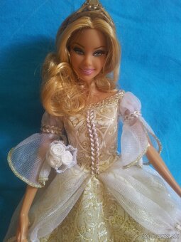Zberatelska Barbie Basics , svadobne saty pre Barbie - 8