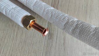 Súprava 2m medených rúrok 1/4+3/8 pre montáž klimatizácie - 8