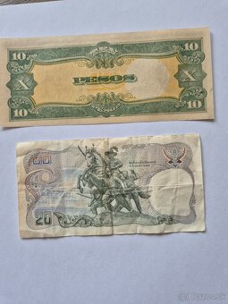 Predám bankovky Kambodža,Irák,Maurititius,Filipíny,Thajsko - 8