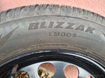 5x112 R16 Škoda, Volkswagen, Seat, pneu 215/60 R16 zimne - 8
