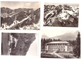 Pohľadnice Vysoké Tatry čienobiele - 8
