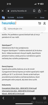 Plne funkčná pracka Beko - 8
