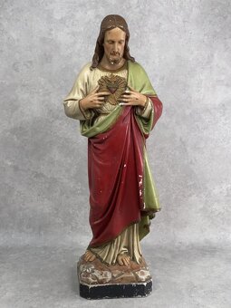 Veľké sakrálne sochy Madona Ježiš 63cm - 8