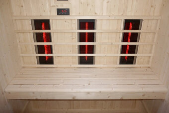Sanotechnik - Vonkajšia kombinovaná sauna (Fínska / infra ) - 8