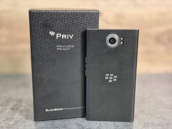 Blackberry Priv Black - TOP stav, kompletné balenie - 8