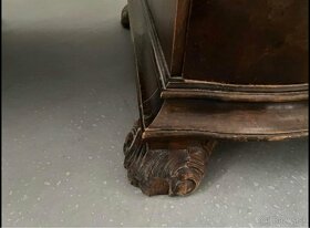 starožitný pracovný stol - 8