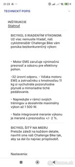 Trenažer , profi stacionárny bicykel - 8