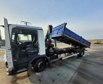 MAN TGL 12-250 - 4x2 – SklápěčValník + HR-PM 5 – EURO 5 - 8