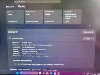 Acer Predator triton 300 • RTX 2060/ i7-10Th gen. - 8