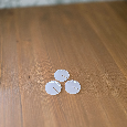 Handmade minimalisticka menovka na svadobny pohar - 8