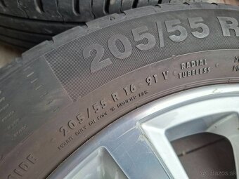 Orig. hliníkové disky VW R16, 5x112 - 8