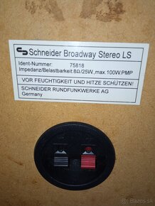 DVOUPÁSMOVÉ REPRO SCHNEIDER BROADWAY - 8