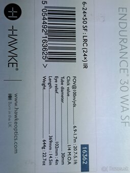 Puškohľad Hawke Endurance -- zľava 23% plus montáž . - 8