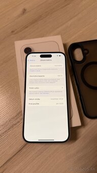 Vymenim zanovny 4x nabijany iPhone 16 White 128gb - 8