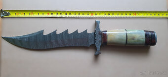 VEĽKÝ Damaškový lovecký nôž - 8