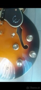 Predám Epiphone Sheraton - 2 Pro Sunburst - 8