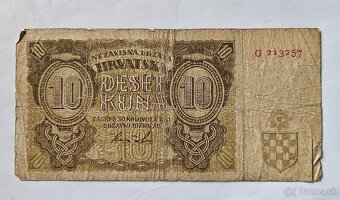 Zbierka historických bankoviek NDH (1941–1943) - 8