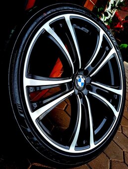 Alu R22 5x120 + letné pneu - BMW X5 + Range rover /Sport... - 8