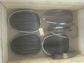 Jaguar XK 120 140 150 dily parts tacho chrom - 8