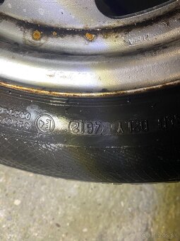 Plech disky 4x108 15” + zimne gumy 185/65R15 Peugeot Citroën - 8